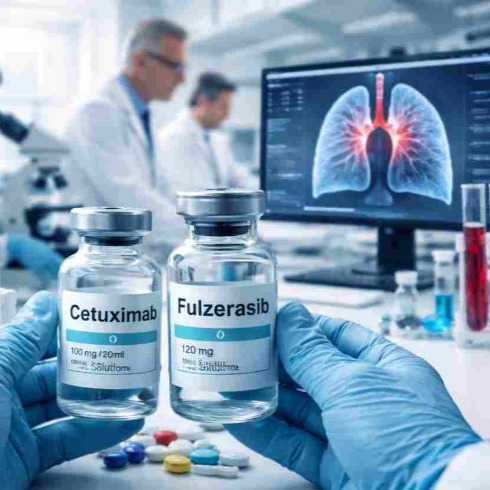 Tumore al polmone, doppia terapia biologica: regressione nell’80% dei pazienti thumbnail