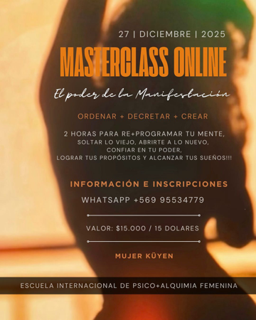 Master Class Online – El Poder de la Manifestación  thumbnail