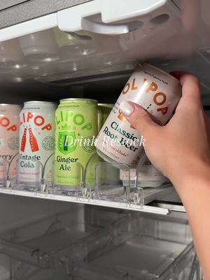 Restocking the beverage fridge 😌✨ #asmr #restock #refill #organized @DELAMUHOME @lamuhome 