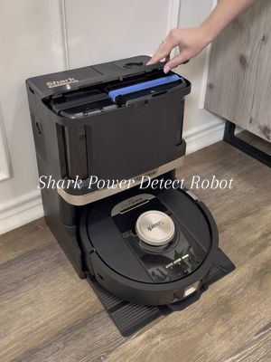 She’ll be working overtime this week 😮‍💨🫧🦈 @Shark Home #PowerDetectRobot #SharkPartner #asmr #cleantok #cleanhome 