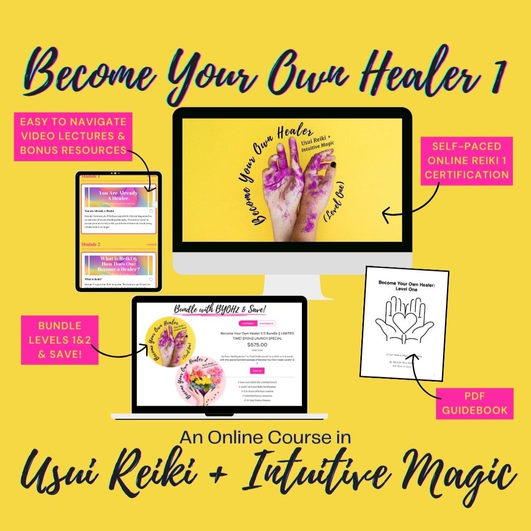TAKE A CLASS | Learn Reiki + Intuitive Magic Online thumbnail