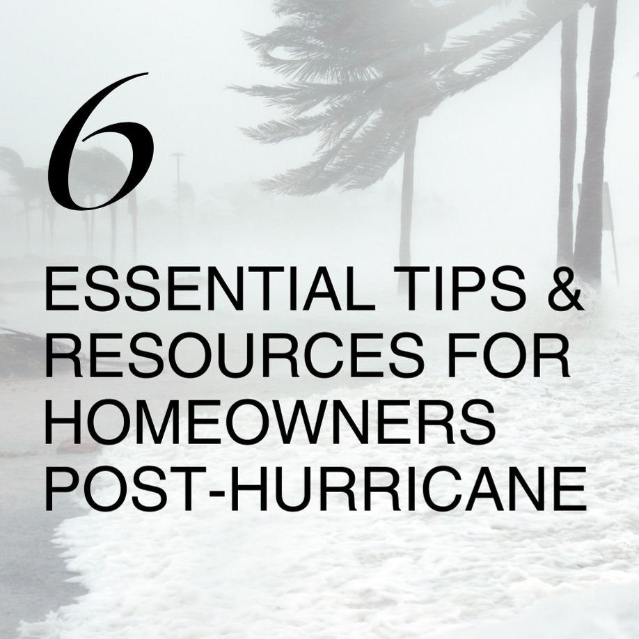 Post-Hurricane Recovery Resources & Tips thumbnail