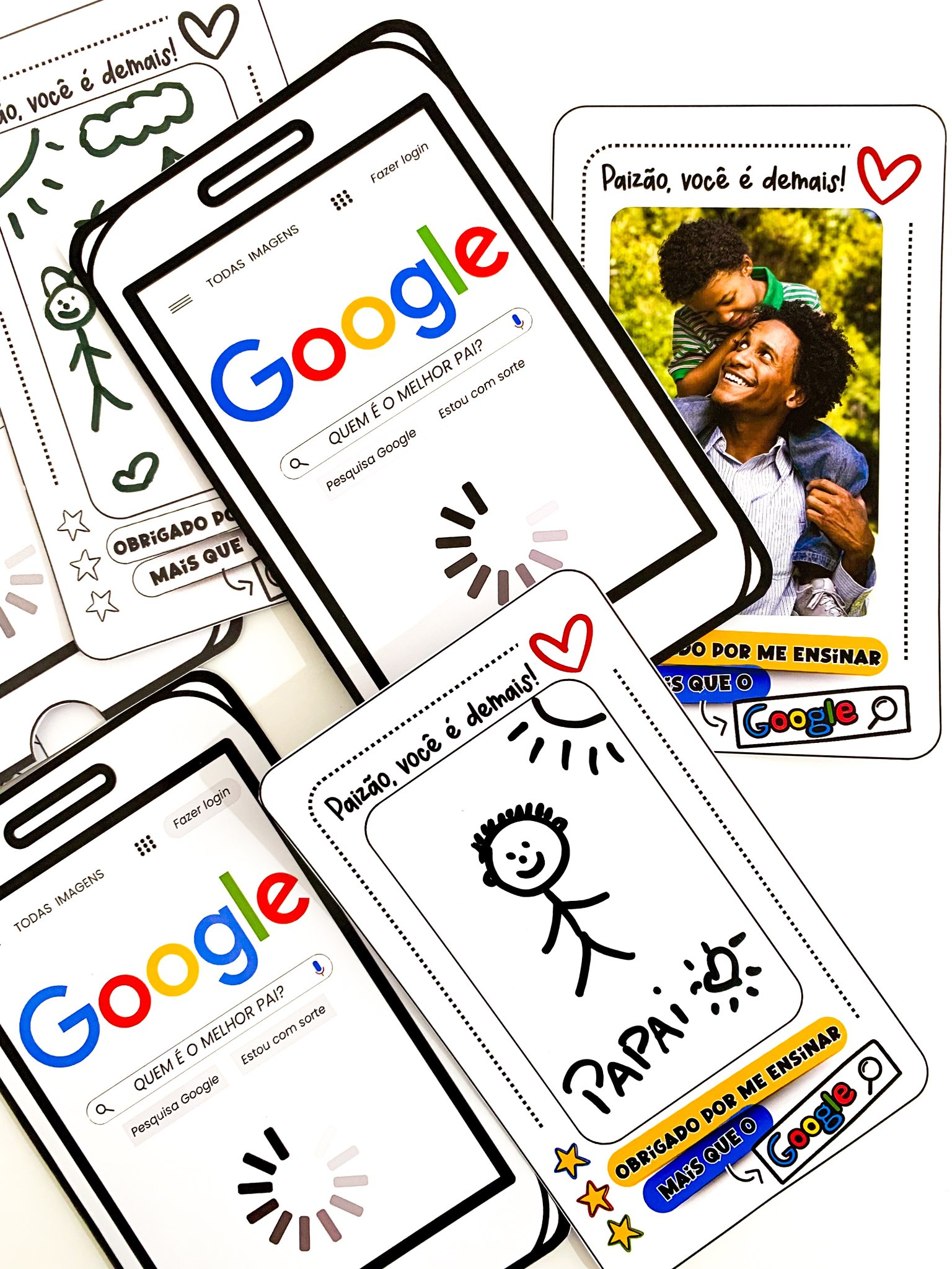 Cartão Dia dos Pais Google thumbnail