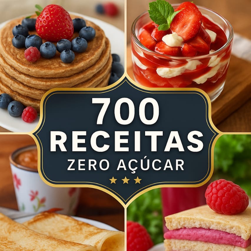 E-BOOK 700 RECEITAS ZERO AÇUCAR thumbnail