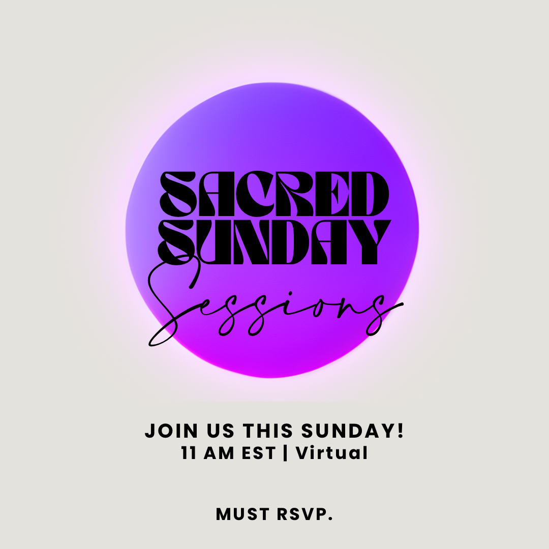 Sacred Sunday RSVP 5/5 (VIRTUAL) thumbnail