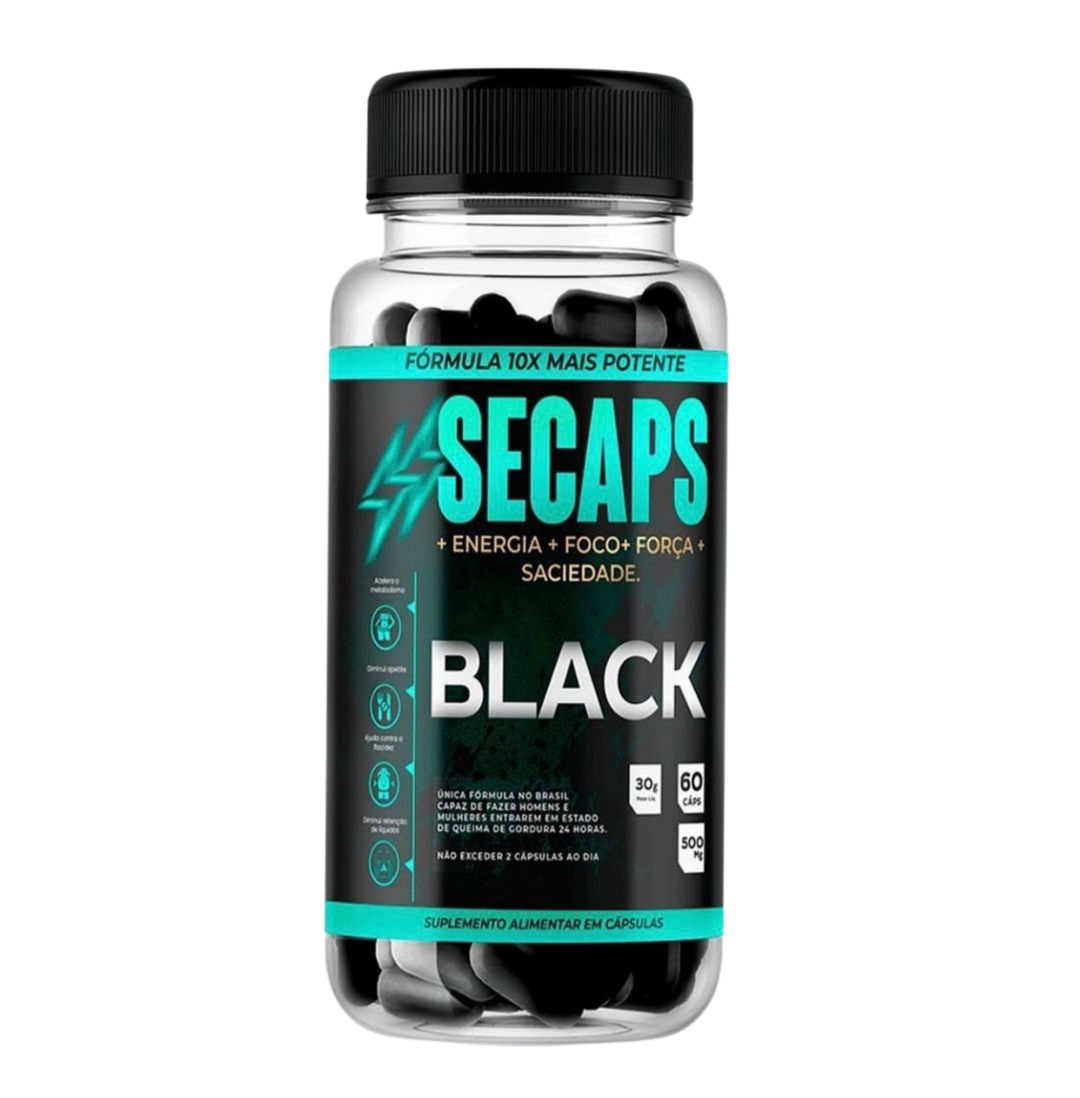 Secaps Black - Emagrecedor 100% Natural  thumbnail