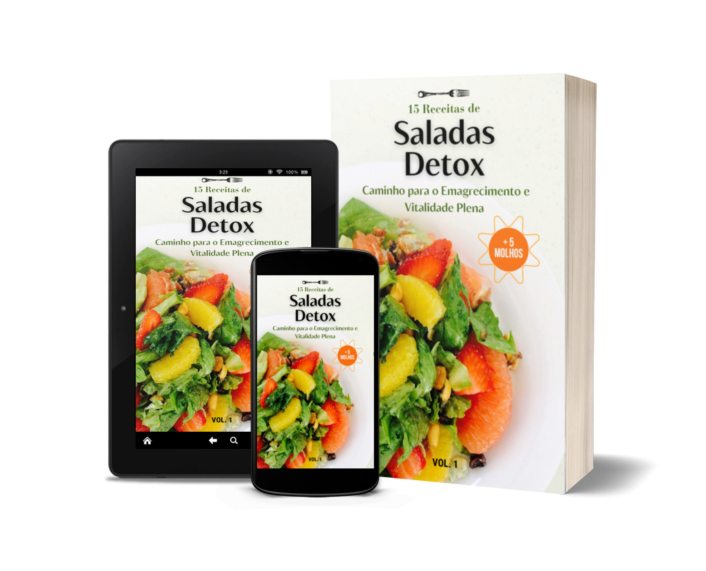 E-book - Saladas Detox  thumbnail