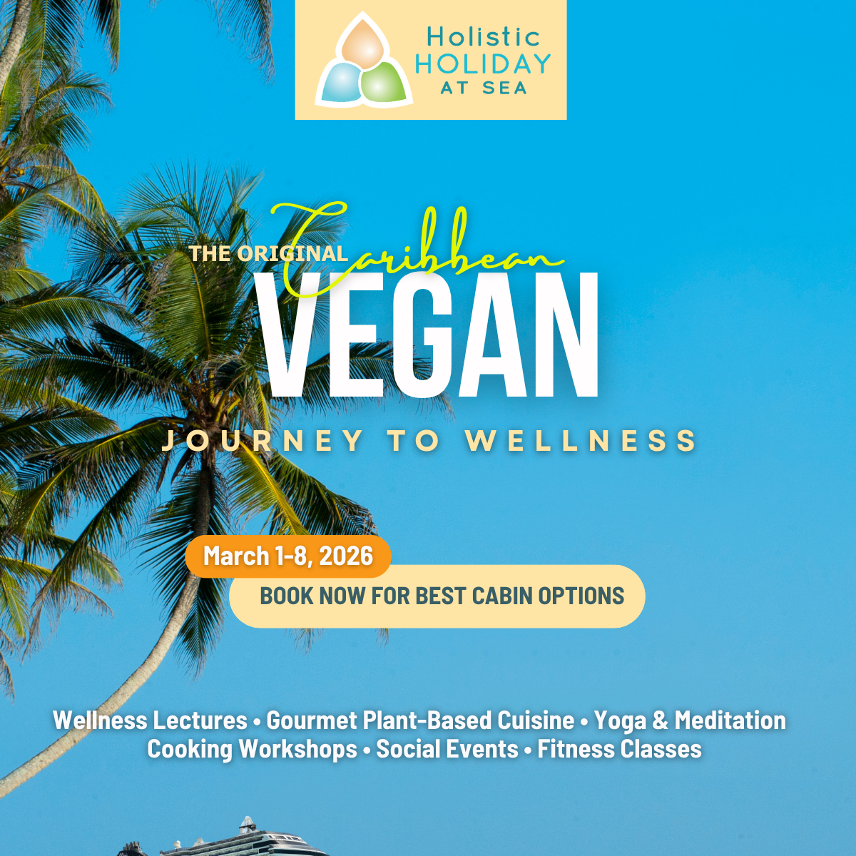 Join me on Holistic Holiday at Sea March 1st-8th 2026! thumbnail