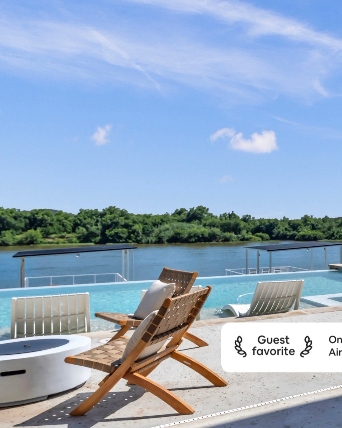 Weather forecast for Kingsland, Texas is ☀️ H: 103° L: 75° today! 

Allow us to prescribe a lakefront stay at 𝑻𝑯𝑬 𝑬𝑵𝑪𝑳𝑨𝑽