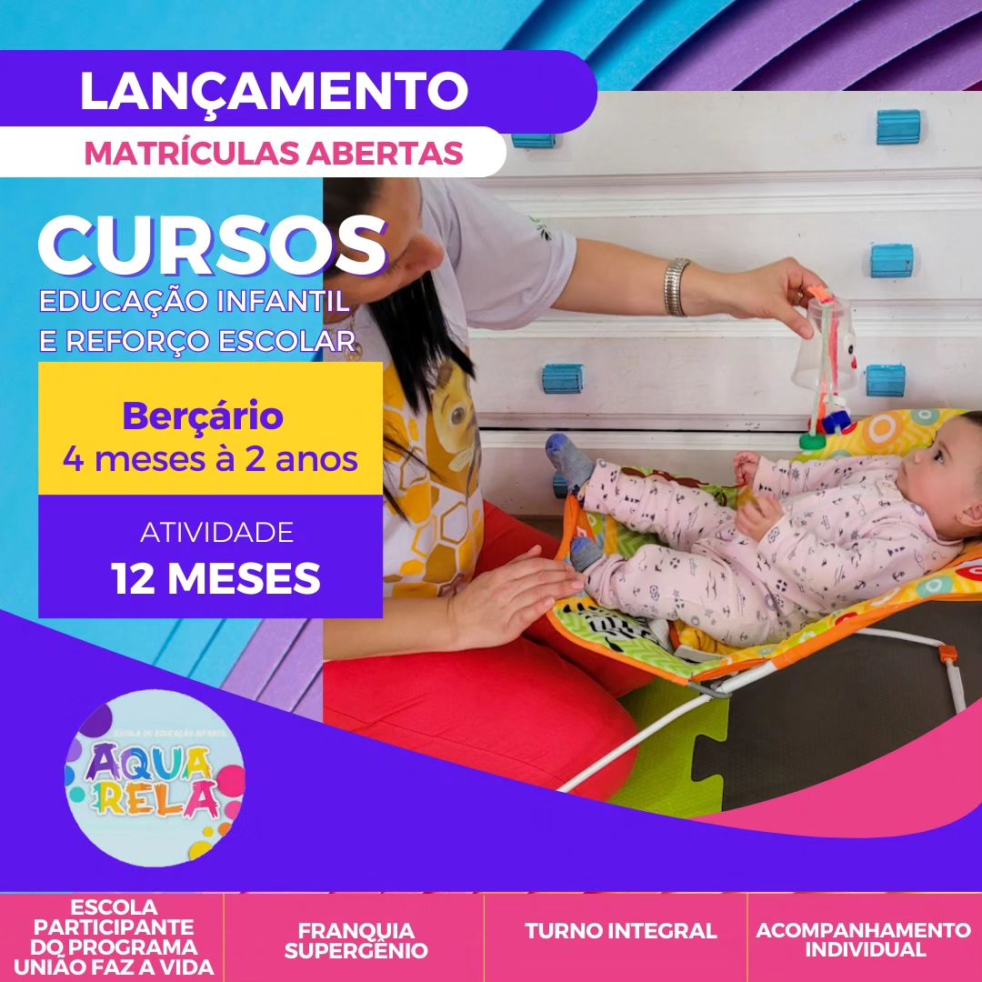 Vem aí o ano letivo 2024

Esperamos sua visita para conhecer o nosso espaço e apresentarmos nossa incrível equipe de pro