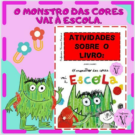 Atividades sobre o livro: O monstro das cores vai à escola. thumbnail