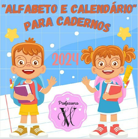 Alfabeto + Calendário 2024. thumbnail