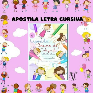 Apostila letra cursiva - Vol. 1. thumbnail