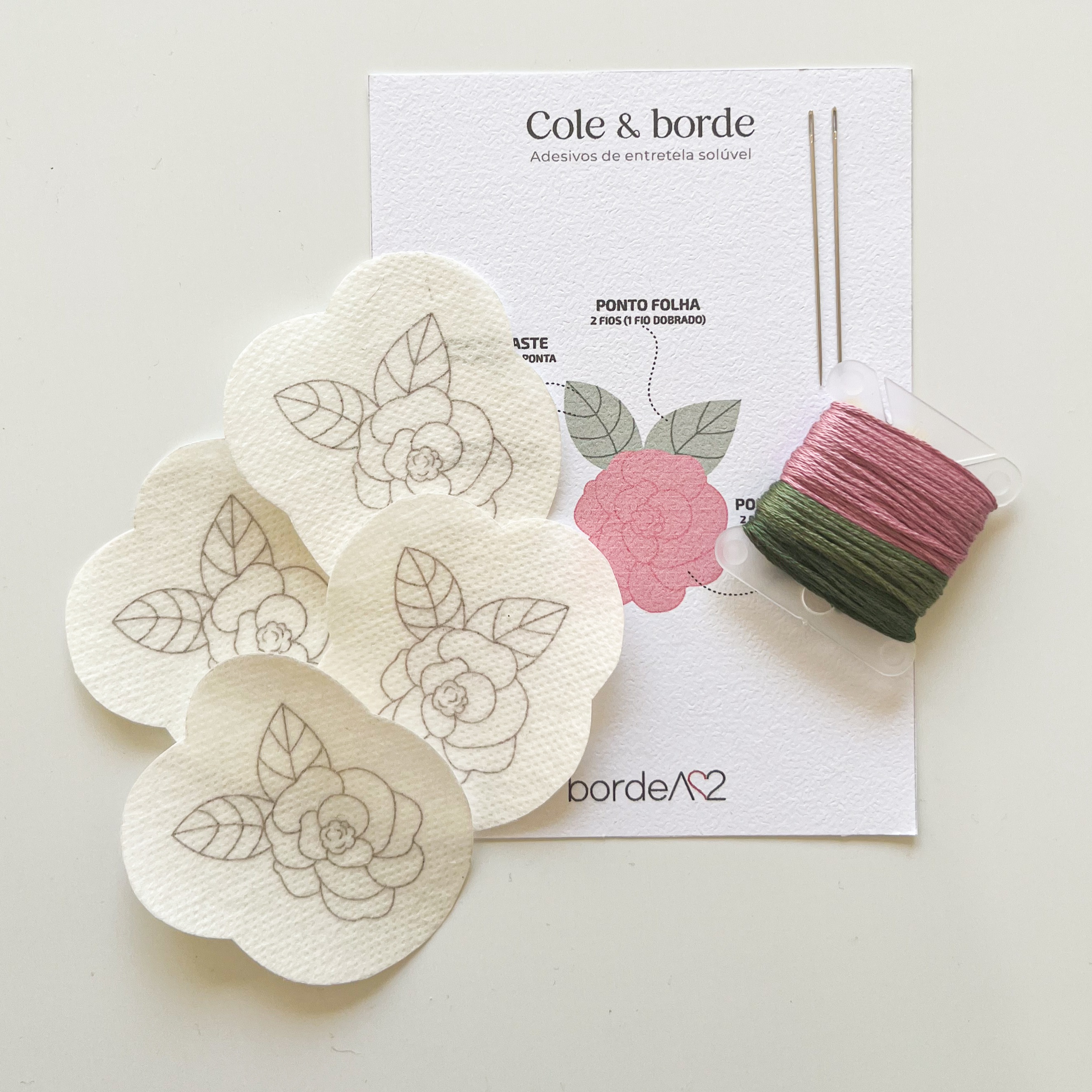 ADESIVO PARA BORDAR ( COLE E BORDE) thumbnail