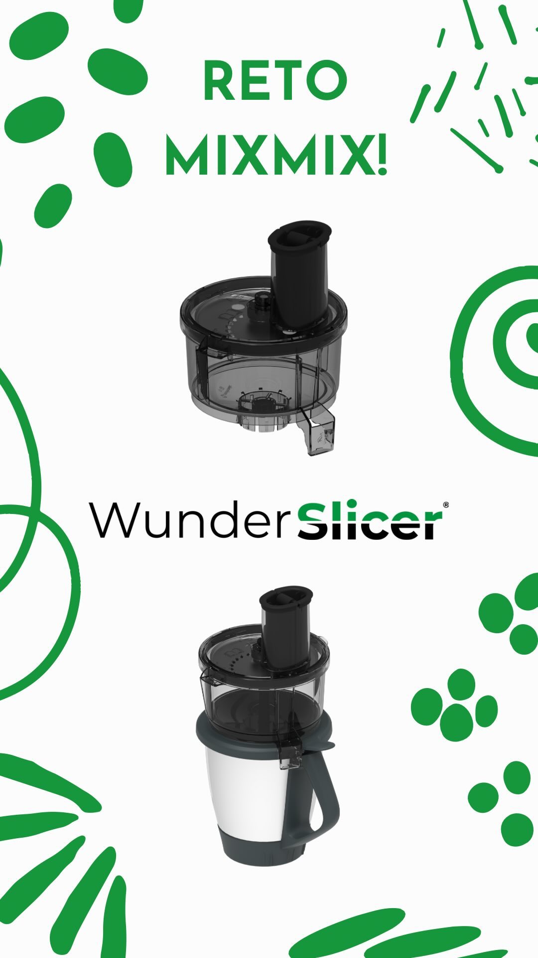 No te pierdas el #wunderslicer 

Tene queso rallado listo y sin conservantes 🧀

#wundermix #thermomixargentina #mixmixar