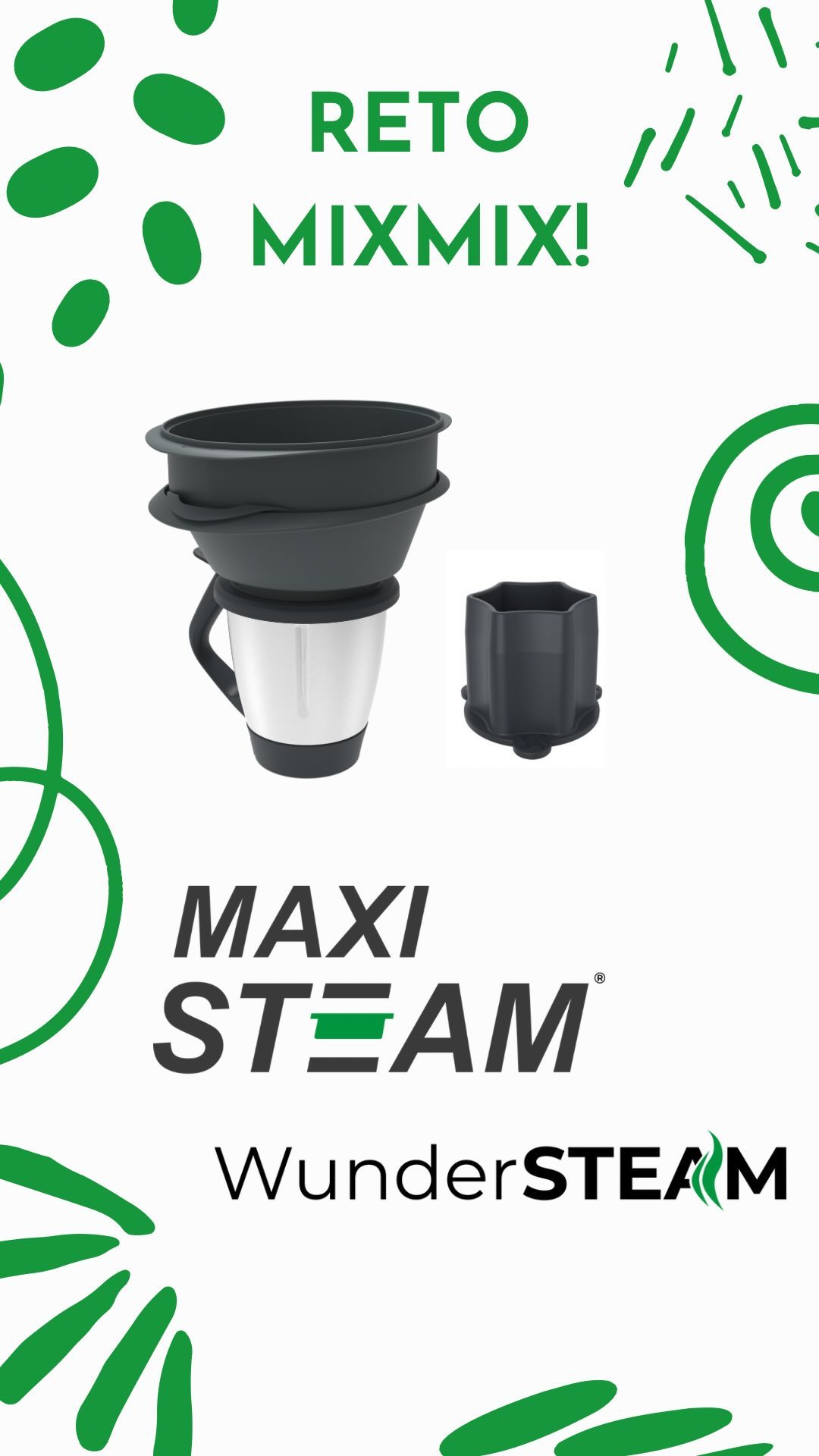 No se pierdan el MaxiSteam y el Wunder Steam

Cocina en cantidad con los accesorios de wundermix 

#wundermix #thermomix