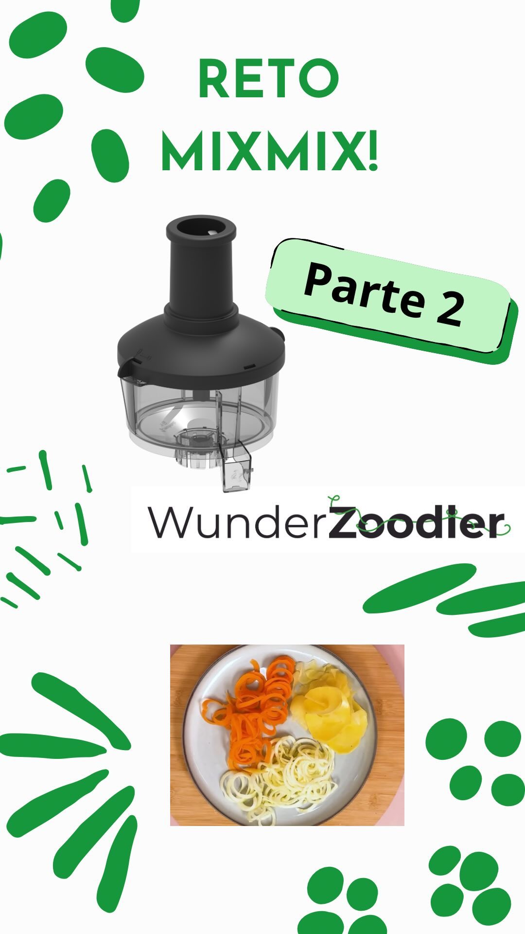 Acá la parte 2 del #zoodler 😁🌀

Les mostramos cómo cortan en tamaño intermedio y fino 🥒🥒🥒

Cuéntenos qué les pareció… 😋
