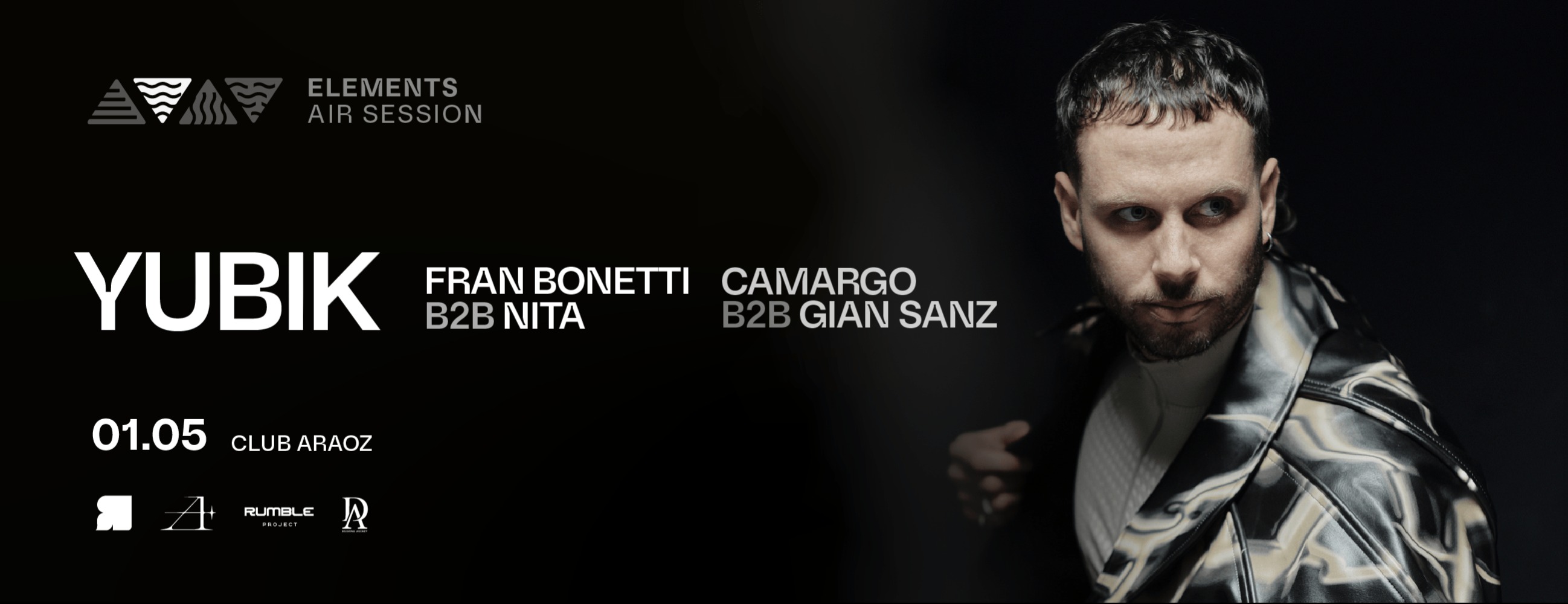 01MAY • YUBIK | Club Araoz x Elements  thumbnail