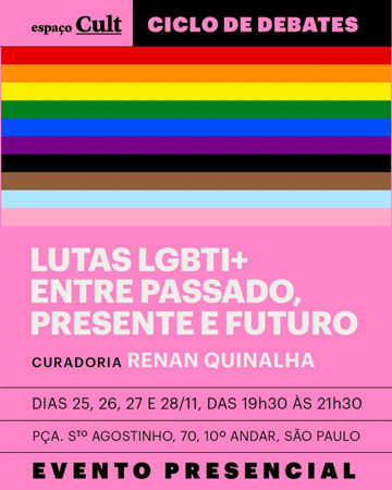 Ciclo Lutas LGBTI+ no Espaço Cult thumbnail