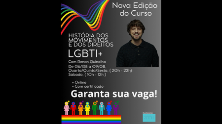 Novo curso: História dos Movimentos e dos Direitos LGBTI+ thumbnail