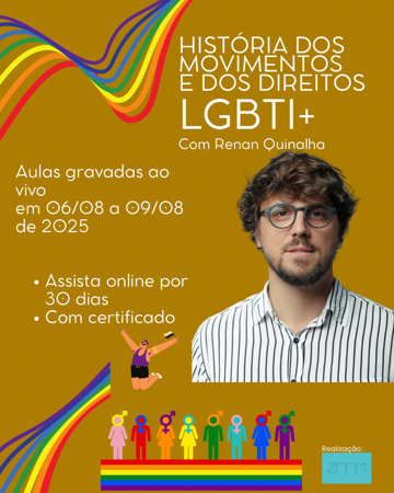 Curso Histórias dos Movimentos e dos Direitos LGBTI+ thumbnail