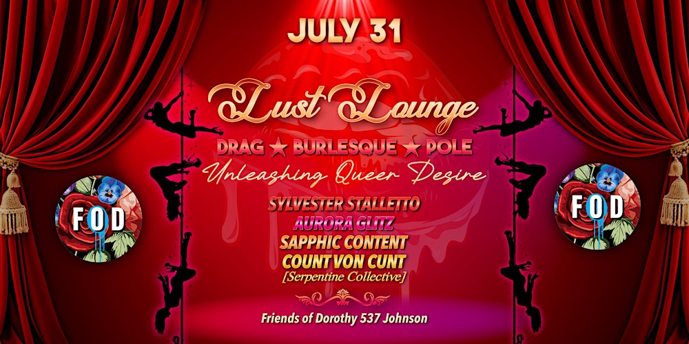 Lust Lounge: July 31 thumbnail