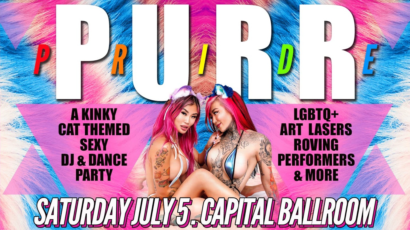 PURR Pride Kinky Kitty Party JULY 5 thumbnail