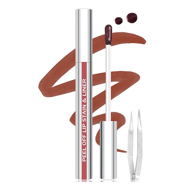 Peel Off Lip Liner Stain - Long Lasting (Cocoa) thumbnail