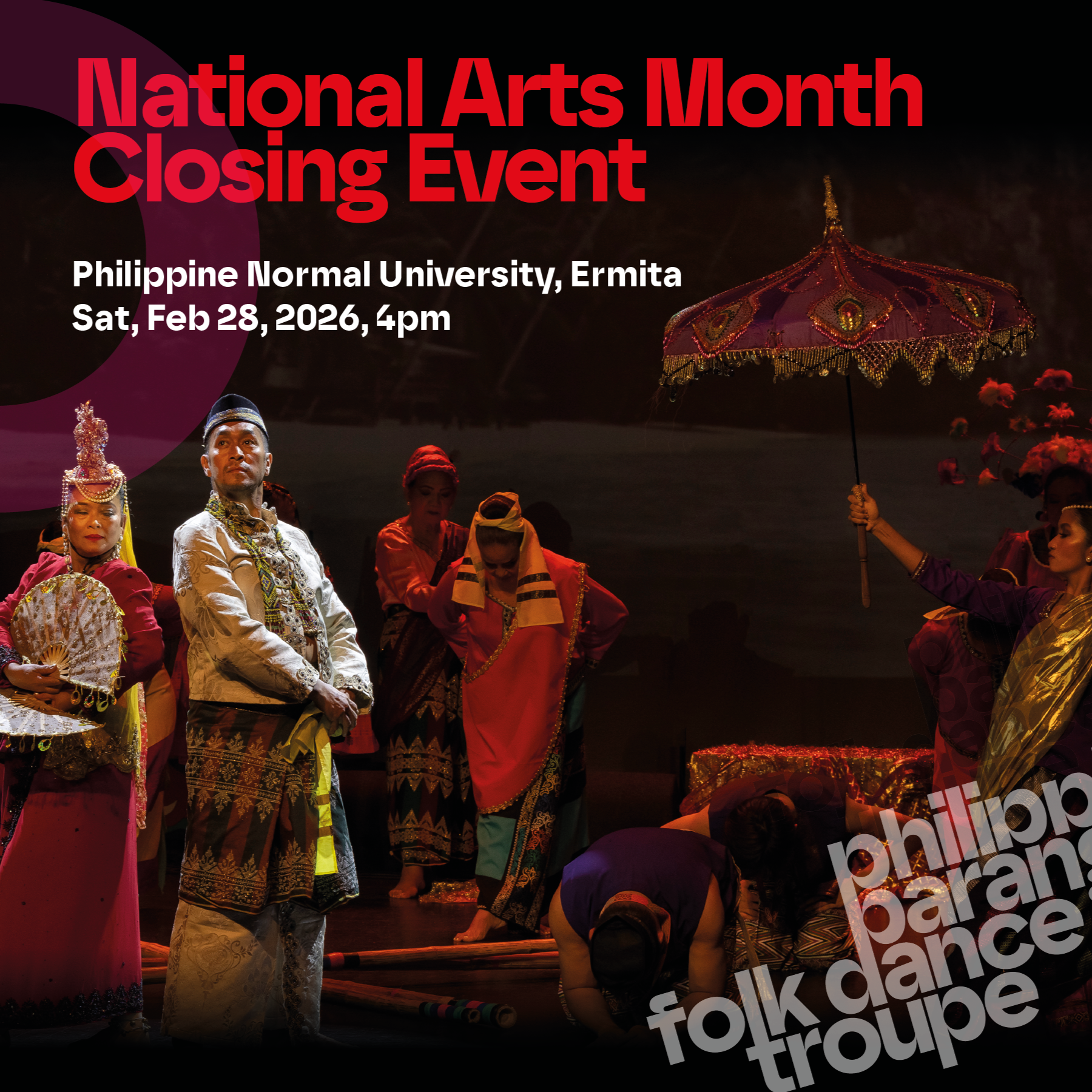 NATIONAL ARTS MONTH Closing Event thumbnail