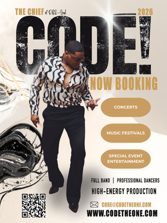 BOOKING LINK - CODĒ! & The CODETS thumbnail