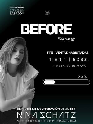 📨 TIER 1habilitado.  🌄 Ven y se parte de la experiencia en @salvajebar_bol 🎉  🎥 Grabaremos el set de nuestra invitada es