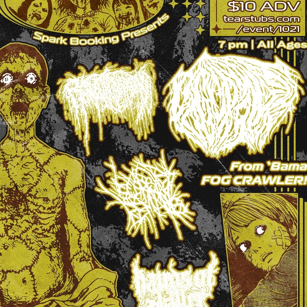 Feb 13th Spark Booking Presents: Fogcrawler, Rotten Resurrection, Scorched Remains, & Hands Of A Killer thumbnail