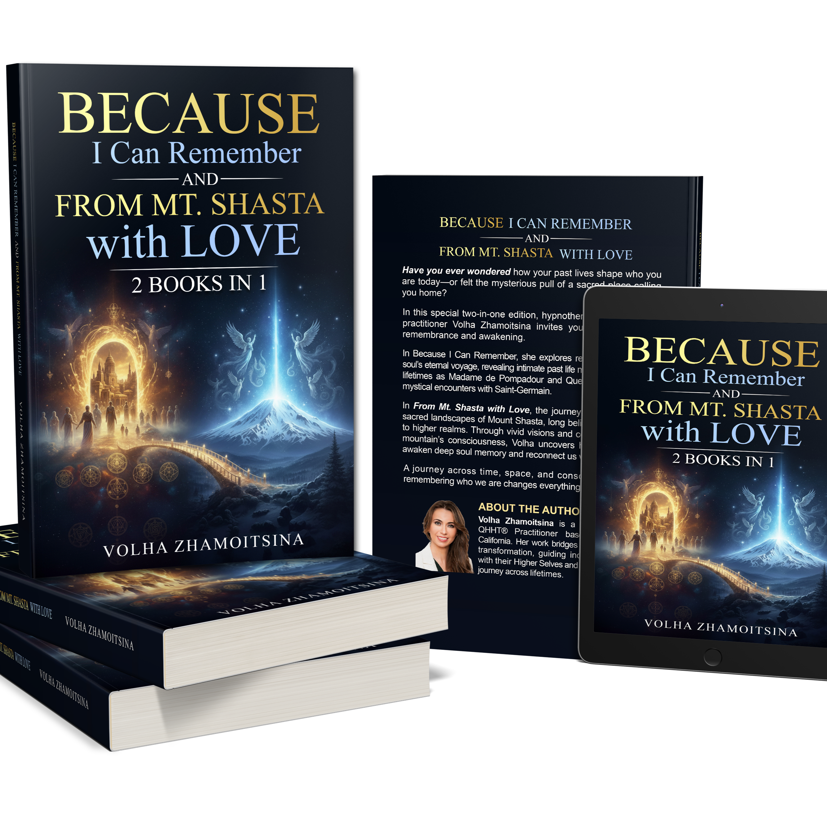 2 Books in 1: Because I Can Remember & From Mt. Shasta with Love thumbnail