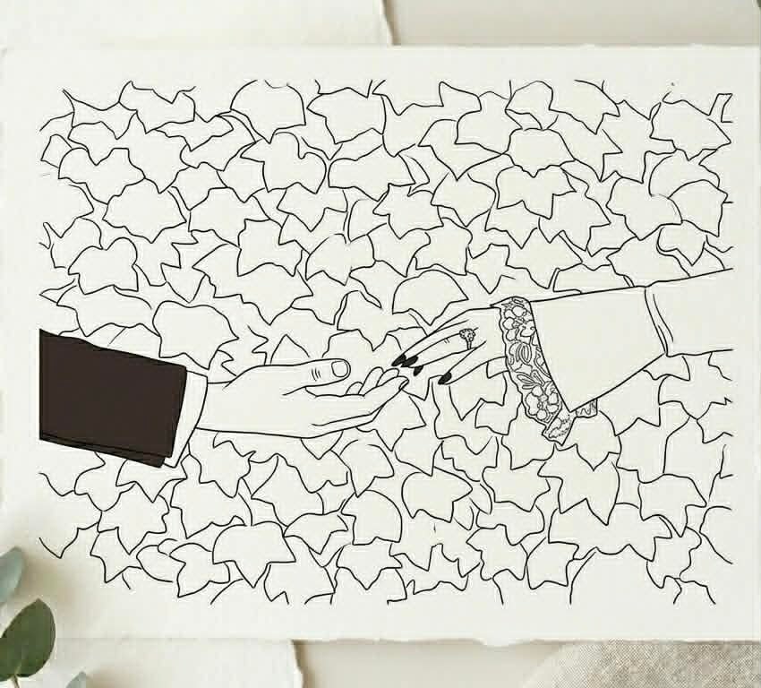 Minimalist Wedding Invitation - Single Soul Inhabiting Two Bodies thumbnail