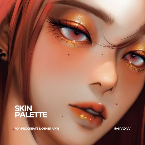 padivv Skin Palette for Procreate + Other Apps  thumbnail