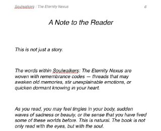 Soulwalkers : The Eternity Nexus ( Novel preview) thumbnail