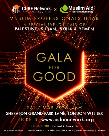 🎟️ TICKETS: Muslim Professionals Iftar GALA FOR GOOD | Sat  7 Mar 2026 thumbnail