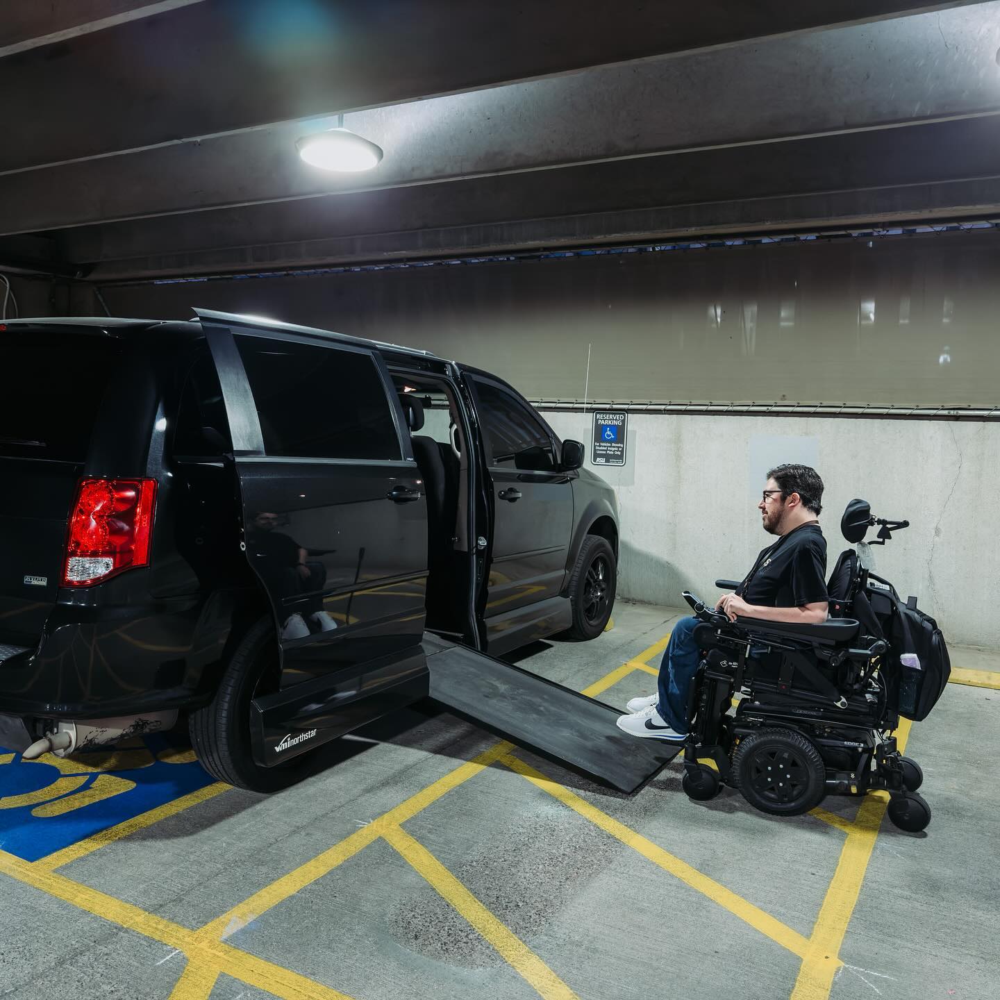 There needs to be more reliable and affordable transportation options for people with disabilities. Visit the link in my
