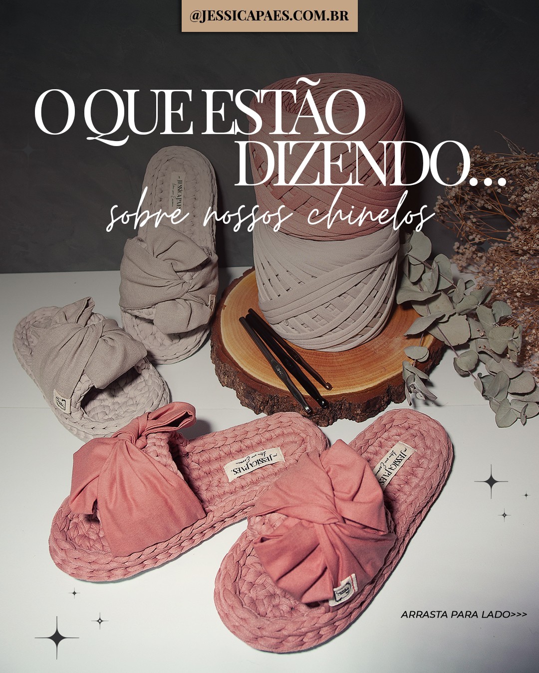 Veja o que nossos clientes estão dizendo dos nossos chinelos! É unânime a opinião de todos nossos clientes, estilosos, c