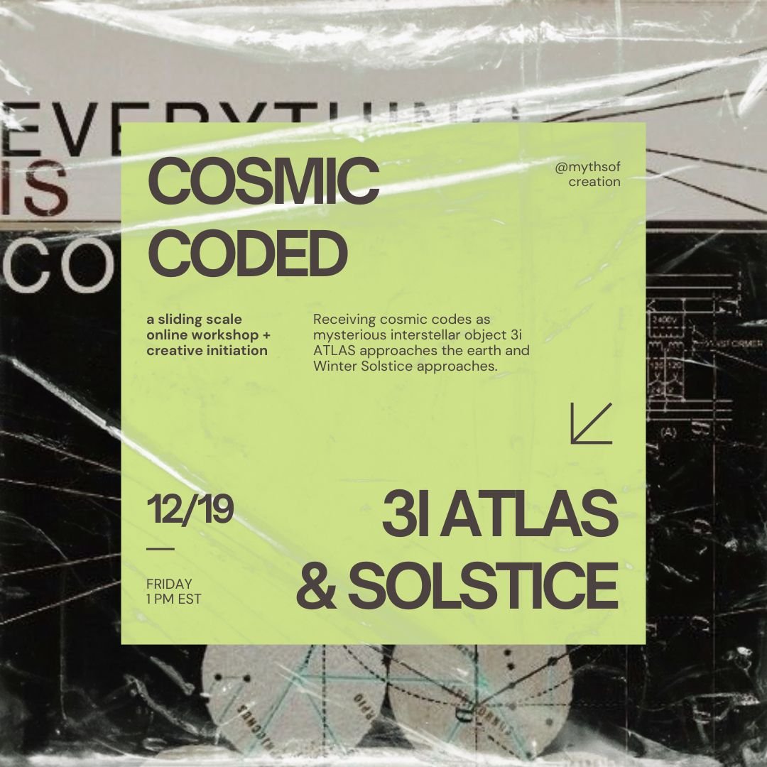 Dec 19th - Winter Solstice Workshop with 3I Atlas thumbnail