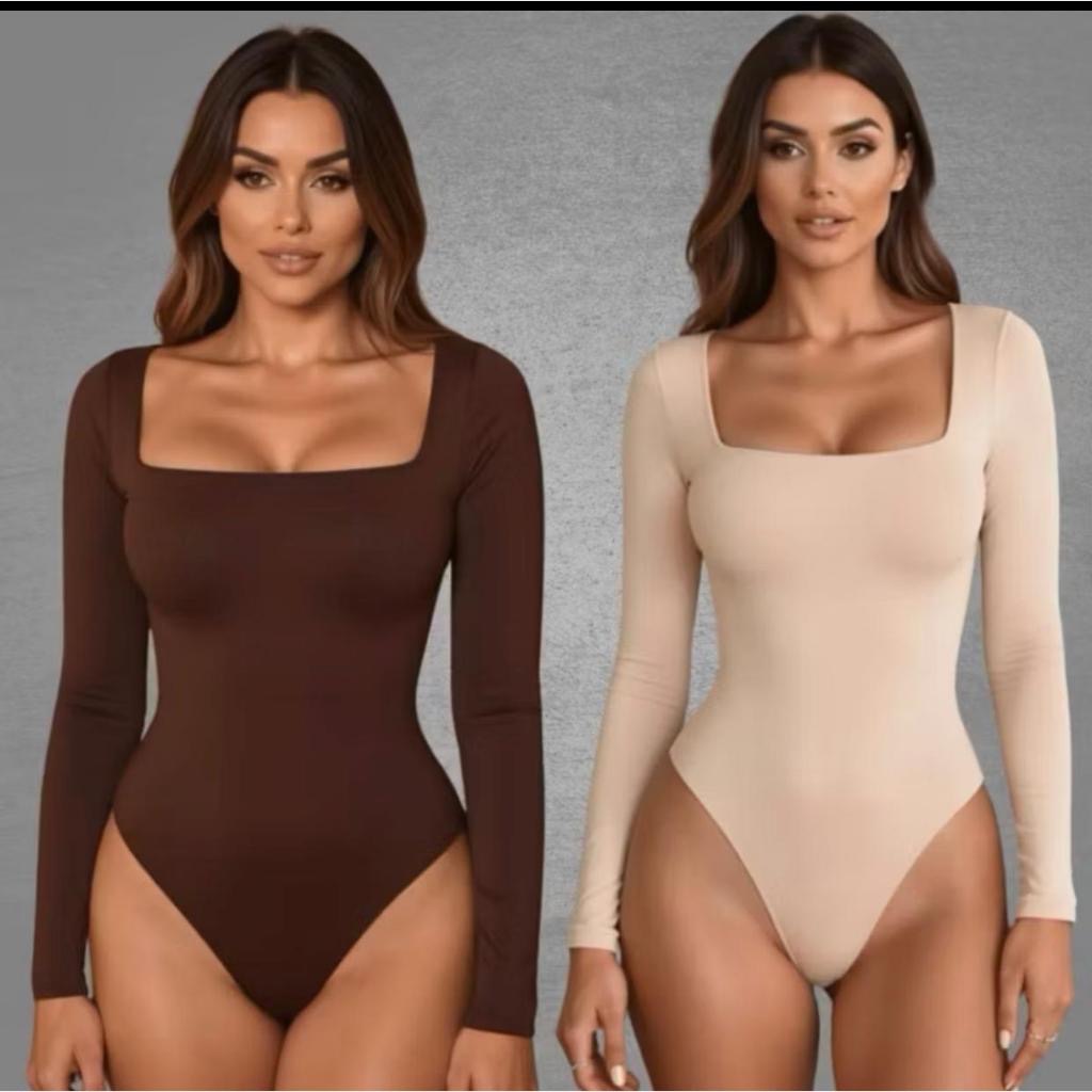 KIT 2 BODYS MANGA LONGA • shopee thumbnail