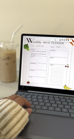 heidyyrosales Weekly Meal Planner thumbnail