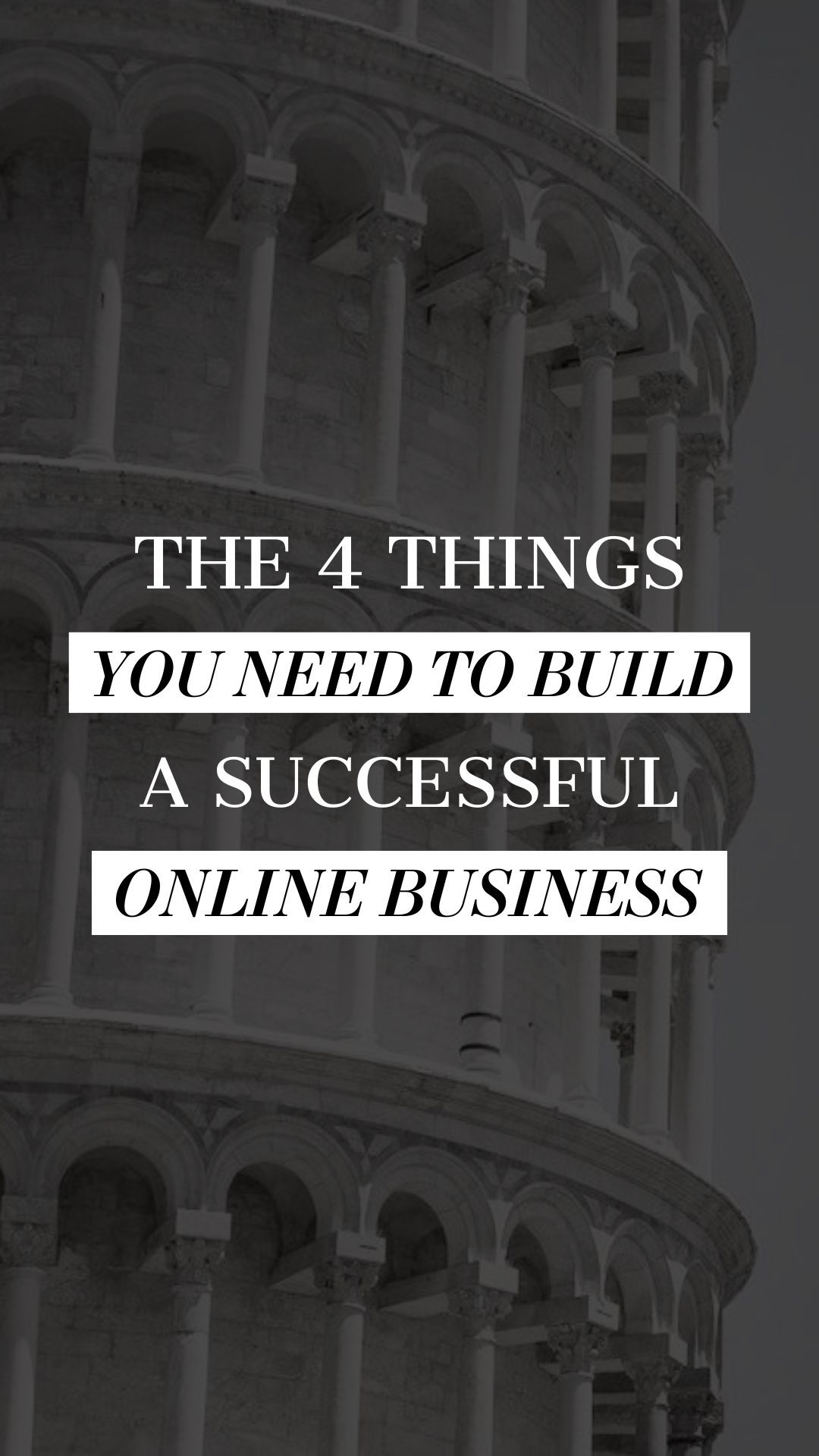Here’s the 4 things you REALLY need to build a successful online business💸

#1 : Focus on 1 to 2 platforms maximum
You d