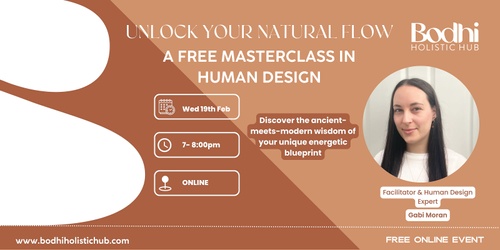 Unlock Your Natural Flow: A Free Masterclass in Human Design thumbnail