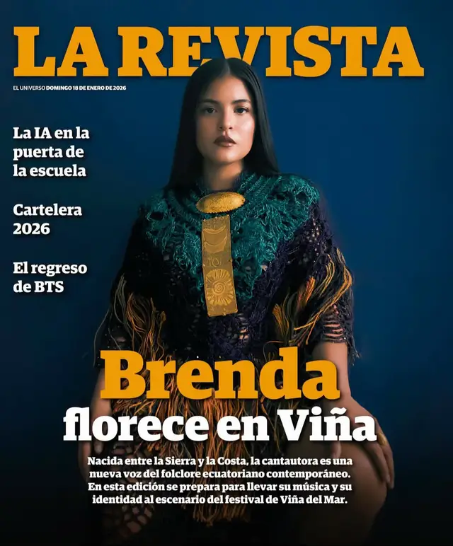 ¡Les comparto mi primera portada de revista en LA REVISTA! Gracias #repost @El Universo “Creció entre la Costa y la Sier