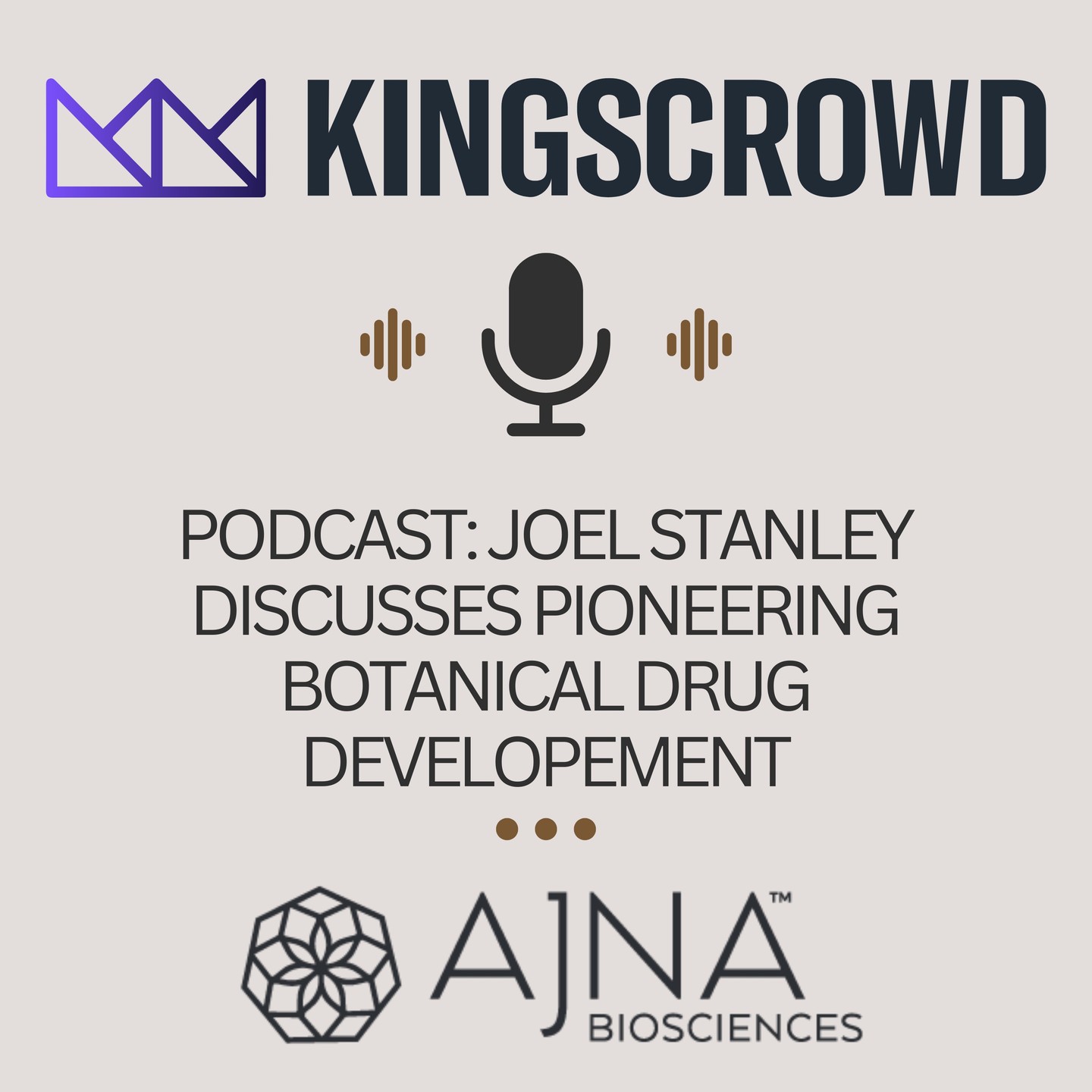 🎧 Listen to AJNA's CEO, @joel.stanley talk with Chris Lustrino on the @kingscrowd Podcast as they discuss AJNA's groundb