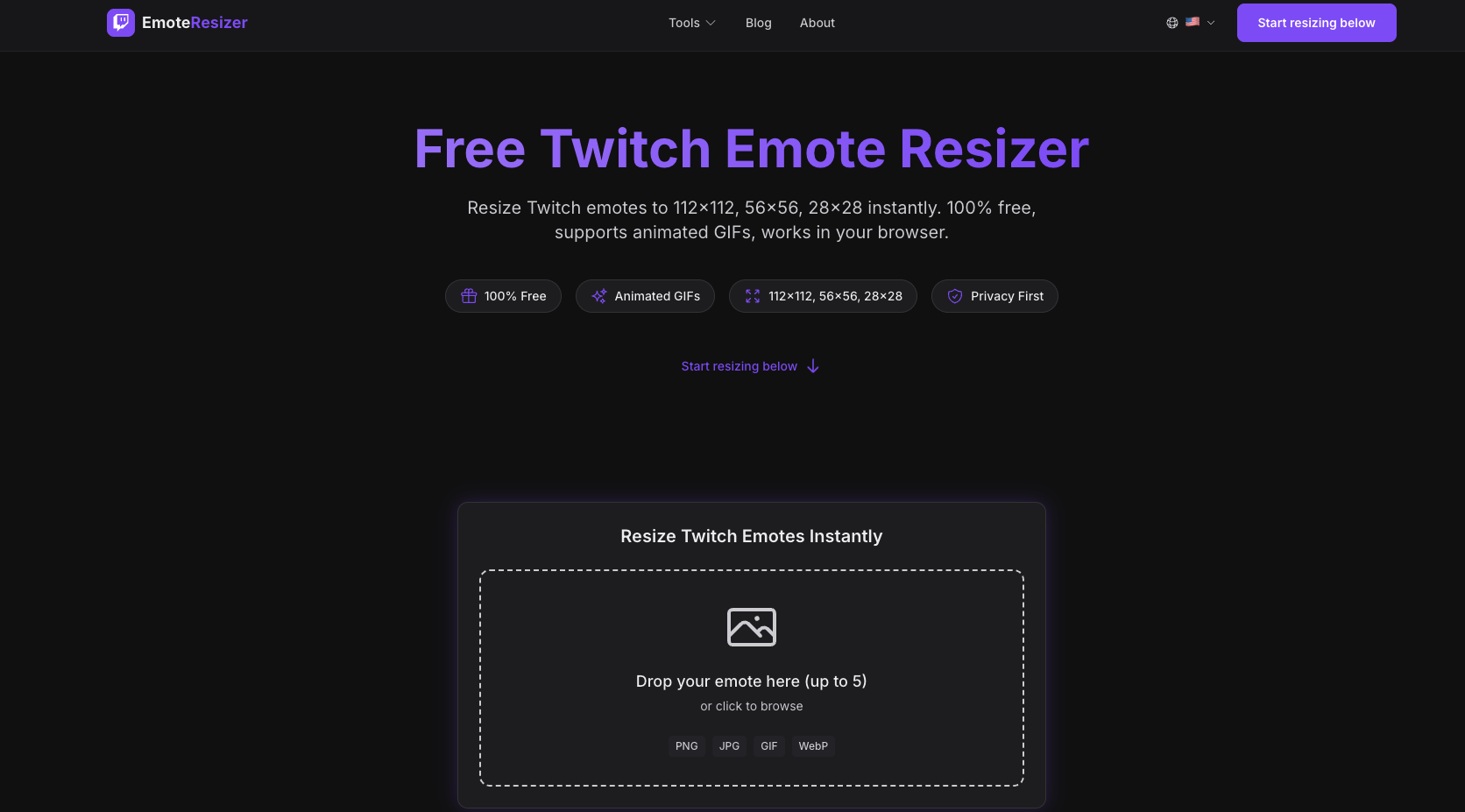 Twitch Emote Resizer – Free Online Tool thumbnail
