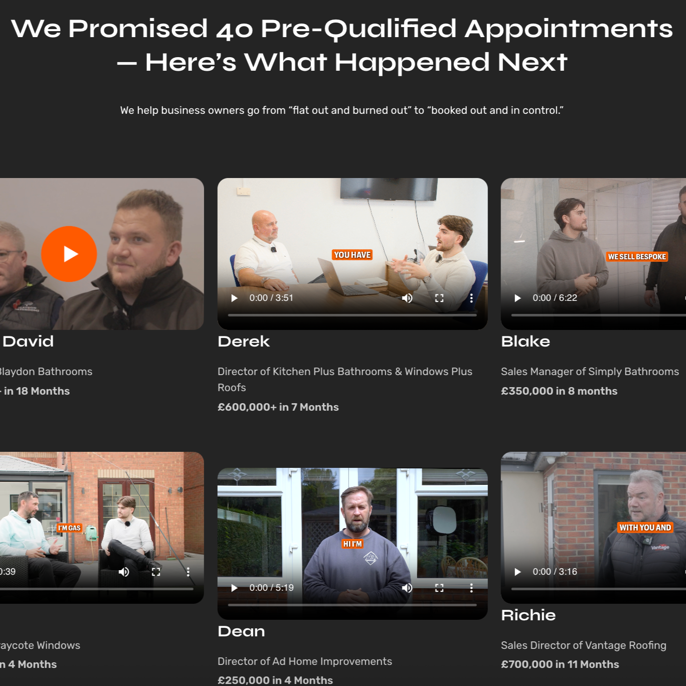 Website (Over 20 Video Interviews) thumbnail