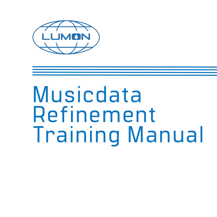 MDR - Musicdata Refinement Manual Excerpt thumbnail