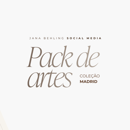 Pack de Artes | Coleção Madrid  thumbnail